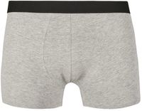 Build your Brand Men Boxer Shorts 2-Pack BY132 - Heather Grey - XXL