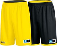 Jako Change 2.0 Reversible Short Heren - Citroen / Zwart | Maat: XXL