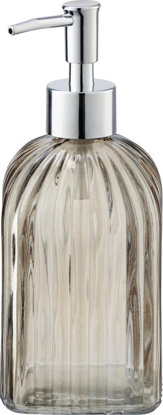 WENKO Zeepdispenser Vetro - 520ml - Bruin - Glas