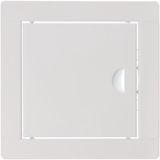 Edm Staal Vierkante Ingebouwde Putdeksel 15x15 Cm Transparant