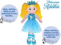 Mikro trading Pop Prinses Adélka 35cm Tsjechisch Zingen
