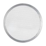 FMprofessional Pizzascreen, aluminium, zilver, 50 x 50 x 20 cm