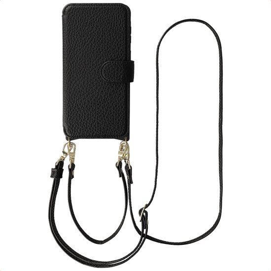 Selencia Bookcase met MagSafe en Koord voor Samsung Galaxy S26 Ultra - Zwart