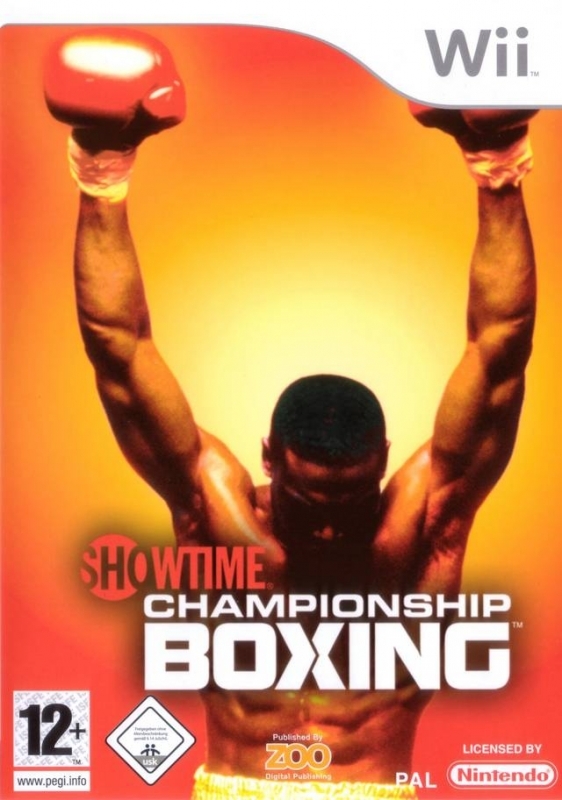 Zoo Digital Publishing Showtime Championship Boxing Nintendo Wii