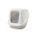 Savic Chat Litière Nestor Giant - Beige/Blanc - Plastique - 75,5x56x55,5 cm