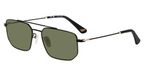 Police Splu66 Lot de 1 lunettes pour homme, Semi noir mat avec or rose brillant, 58/18/150
