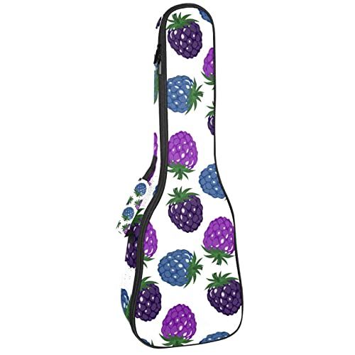 Mersov Tenor Ukulele Gigbag Waterdichte Ukelele Case Gewatteerde Rugzak, Geweldig voor Sopraan Concert (21/23/24") Moerbei