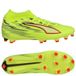 PUMA Ultra 6 Play + FG/AG Unleashed - Geel/Zwart/Gloeiend rood/Neon, maat 44