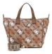 GUESS Eliette Logo Tote Bag Ginger Logo Lichtbruin