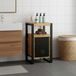 Maison Exclusive Armoire de salle de bain exclusive - Marron - 40 x 35 x 75 cm - Bois massif de manguier