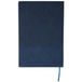 Merkloos Notitieboekje / opschrijfboekje Elian A5 - blauw - 21x15 cm - 100 pagina's - harde kaft - ribfluweellook