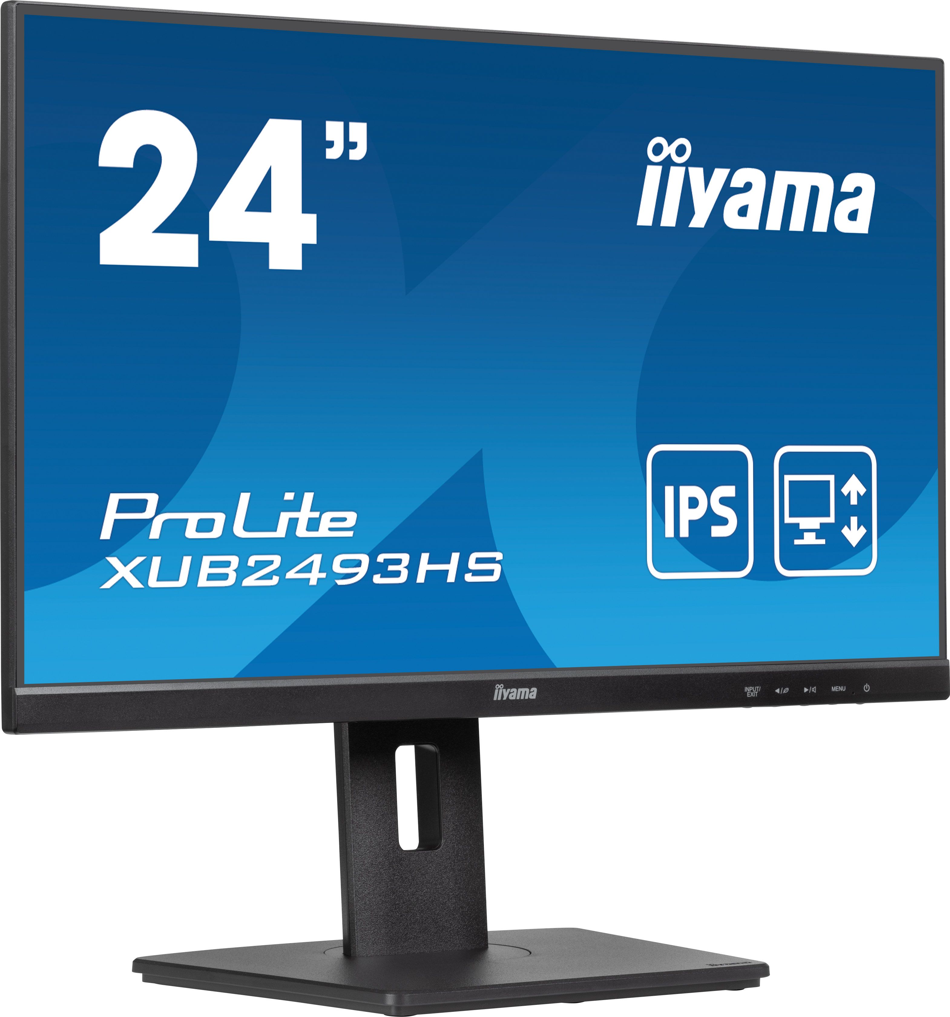 iiyama ProLite XUB2493HS-B6 23.8" Full HD IPS Monitor - 100Hz, Adjustable