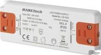 Basetech LD-12-6 LED-transformator Constante spanning 6 W 0.5 A Geschikt voor meubels, Overspanning, Montage op ontvlambare oppervlakken 1 stuk(s)