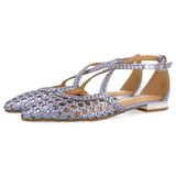 Gioseppo Leskovic Ballerina's Blauw EU 36 Vrouw