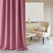 ROOM99 Aura gordijn met plooiband, 140 x 230 cm, verduisterend, roze