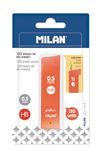 Blister MILAN Blister un tubo de 120 Minas de recambio 0,5mm HB