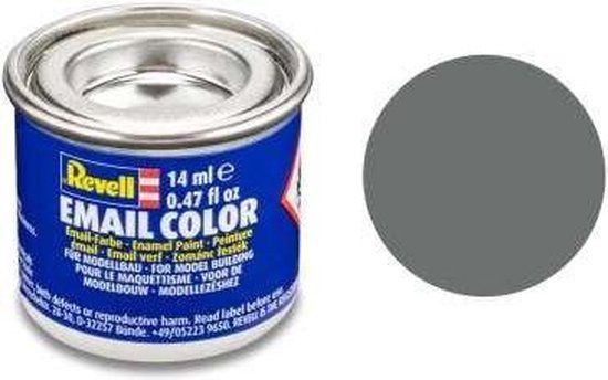 Revell #47 Mouse Grey - Matt - RAL7005 - Enamel - 14ml Paint Pot