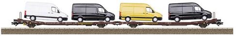 TRIX H0 24428 Platte wagen DC