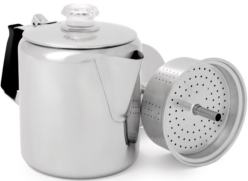 GSI RVS Percolator 0.9 l Zilver 2018