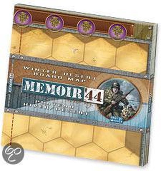 Days of Wonder Memoir 44 - ext. 3 - Winter/Desert Board - Bordspel