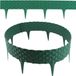 Aquagart Bordure de jardin aspect rotin | Vert | 640 cm | Plastique