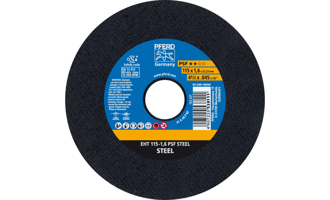 PFERD EHT 115-1,6 PSF STEEL