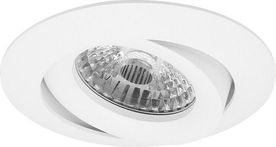 RTM Lighting Florian LED Inbouwspot - Rond - Wit - 4W - Philips LED - Dimbaar