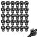 Icecat 30 stoppers à cordon avec ressort, en plastique, 18 mm, pour sacs à dos et chaussures
