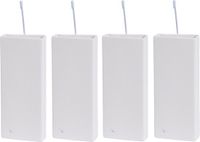 4x Witte verwarming waterverdamper 20 cm