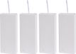 4x Witte verwarming waterverdamper 20 cm