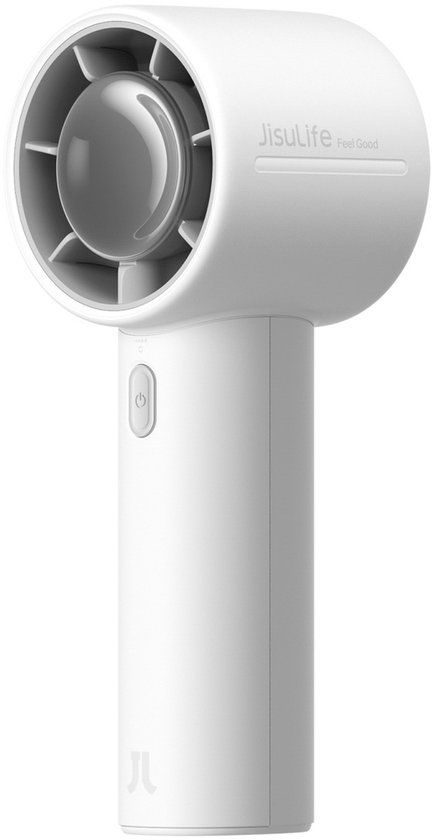 Jisulife Handheld Fan 10 - Mini Ventilator - Grijs - 4000mAh USB-C - 5 Snelheden
