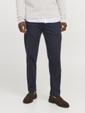 Jack & Jones Heren Chino Broek JPSTKANE BARRET comfort/relaxed Blauw 28W / 32L Volwassenen