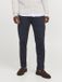 Jack & Jones Heren Chino Broek JPSTKANE BARRET comfort/relaxed Blauw 28W / 32L Volwassenen