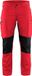 Blåkläder Dames Service werkbroek Stretch 7159-1845 - Vrouwen - Rood/Zwart - 50