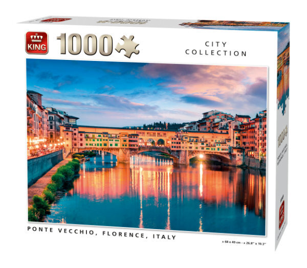 King International Ponte Vecchio, Florence Puzzel (1000 stukjes