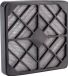Wallair N40977 Ventilatierooster met filter
