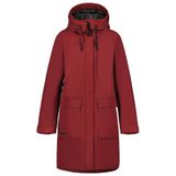 Icepeak Addie gewatteerde parka - donkerrood