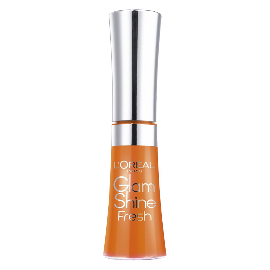 L'Oréal Make-Up Designer Glam Shine 187 Aqua Mandarin Lipgloss - 6ml
