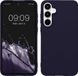 kwmobile hoesje geschikt voor Samsung Galaxy A55 5G - Back cover in deep ocean