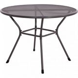 LES Outdoor Living Tuintafel Nordic Ø105 cm - Antraciet