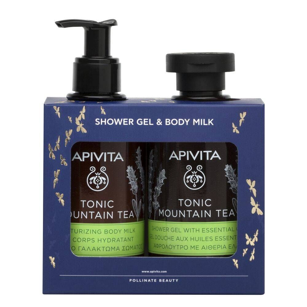 Apivita Apivita Shower Gel & Body Milk Gift Set