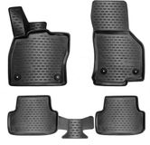 Elmasline 3D Rubber Automatten voor Volkswagen GOLF 2008-2014 [VI] - Zwart - 4 Stuks