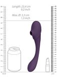 VIVE by Shots - Mirai - Double Ended Pulse Wave Air Wave Bendable Vibrator