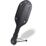 Cravache en cuir noir de soumission