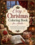 Cozy Christmas Coloring Book for Adults