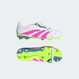 adidas Performance Predator League Fold-Over Tongue Firm Ground Voetbalschoenen Kids - Wit - Maat 33