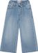 Noppies Jeans wide leg fit - Washed Blue - Maat 98