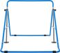 Barre de gymnastique pour enfants - Barre de gymnastique pliable et réglable en hauteur - 5 positions de hauteur - Hauteur 89,5–131 cm - Capacité de charge jusqu'à 150 kg - Âge 3–6 ans - Longueur 70–140 cm - Bleu