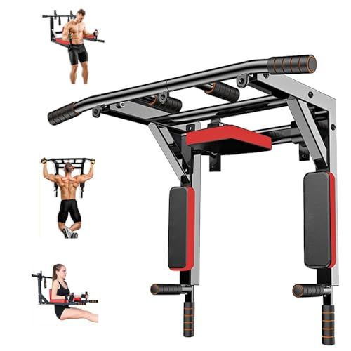 Optrekstang Wandmontage Multifunctionele Optrekstang Plafondmontage Chin Up Dip Station