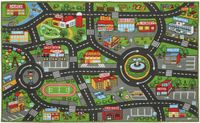 Aiyaplay Kinder Speelmat-Polyester-160L x 100B x 0,5H cm-Grijs